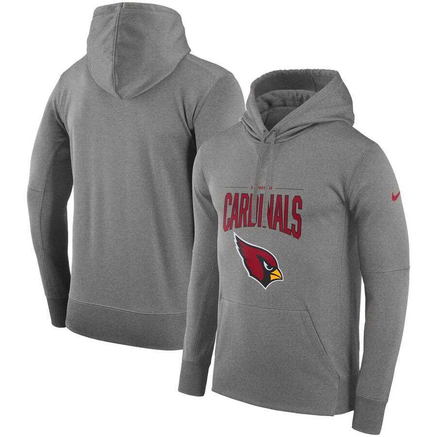 Arizona Cardinals Nike Sideline Property of Performance Pullover Hoodie Gray,We sell and wholesale Arizona Cardinals Nike Sideline Property of Performance Pullover Hoodie Gray on line form chian!